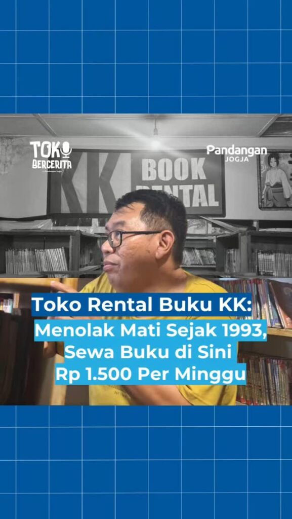 Toko Rental Buku KK: Menolak Mati Sejak 1993, Sewa Buku di Sini Rp 1.500 Per Minggu