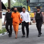 Pelaku penusukan menggunakan tombak di Kulon Progo. Foto: Dok. Polres Kulon Progo