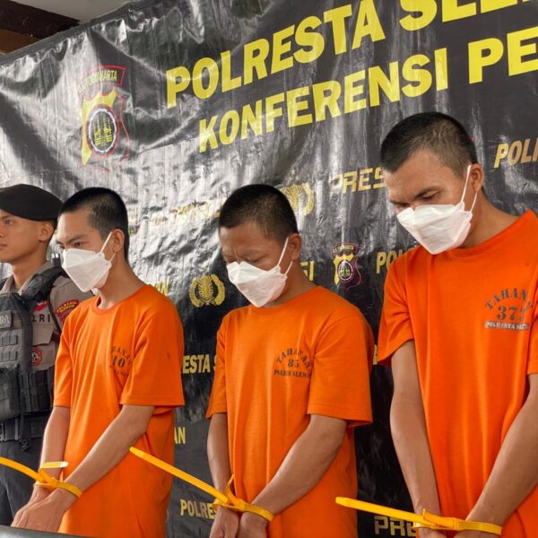 Komplotan Maling Curi 31 Proyektor di 15 Sekolah Sleman dalam 3 Bulan