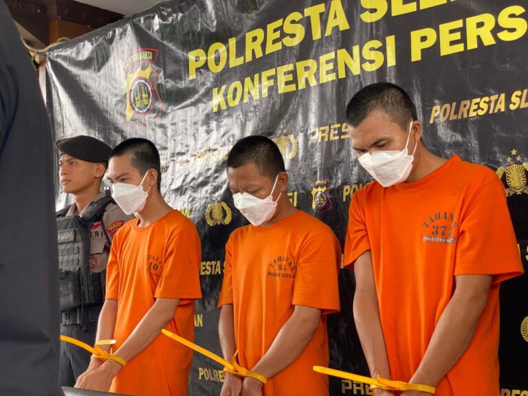 Komplotan Maling Curi 31 Proyektor di 15 Sekolah Sleman dalam 3 Bulan