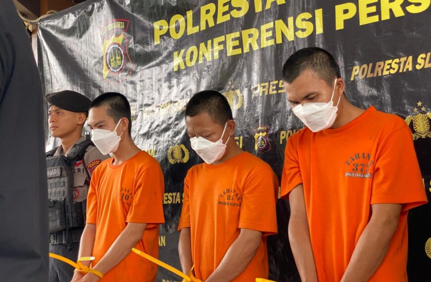 Komplotan Maling Curi 31 Proyektor di 15 Sekolah Sleman dalam 3 Bulan