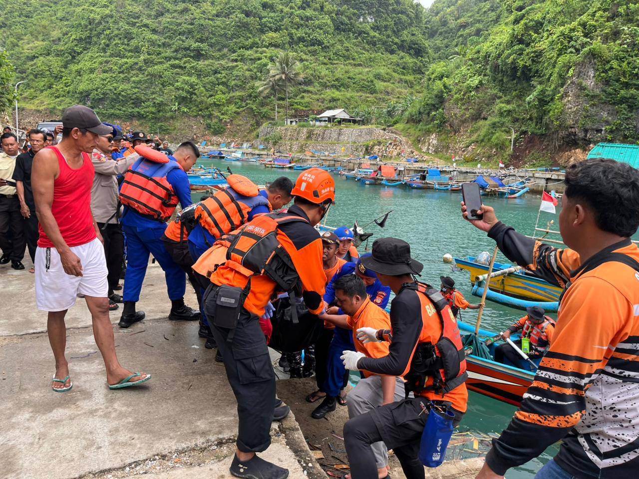 Nelayan yang Hilang di Pantai Gesing Gunungkidul Ditemukan Meninggal Dunia
