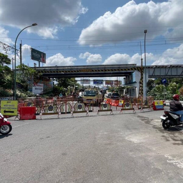 Rekayasa Lalin Jembatan Kewek Berlaku Hari Ini, Kepadatan Dialihkan ke Simpang Gramedia