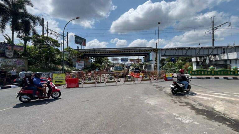 Rekayasa Lalin Jembatan Kewek Berlaku Hari Ini, Kepadatan Dialihkan ke Simpang Gramedia