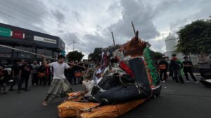 Aksi Solidaritas di Jogja Desak Banjir Sumatra Ditetapkan jadi Bencana Nasional