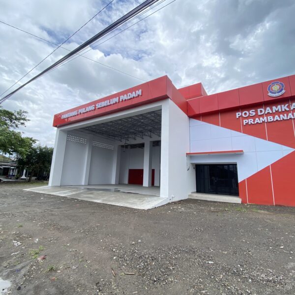 Pos Damkar Baru di Prambanan akan Beroperasi Akhir Juni, Waktu Tempuh Petugas Hemat 30 Menit