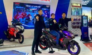Yamaha Hadirkan Warna dan Grafis Baru AEROX ALPHA di IIMS 2026