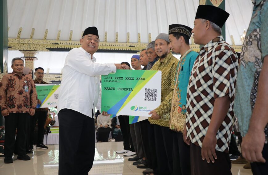 1.545 Marbot Masjid di Sleman Dapat BPJS Ketenagakerjaan