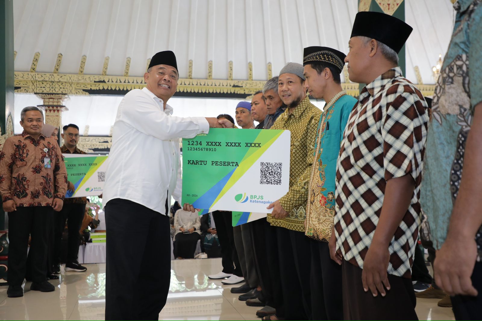 1.545 Marbot Masjid di Sleman Dapat BPJS Ketenagakerjaan