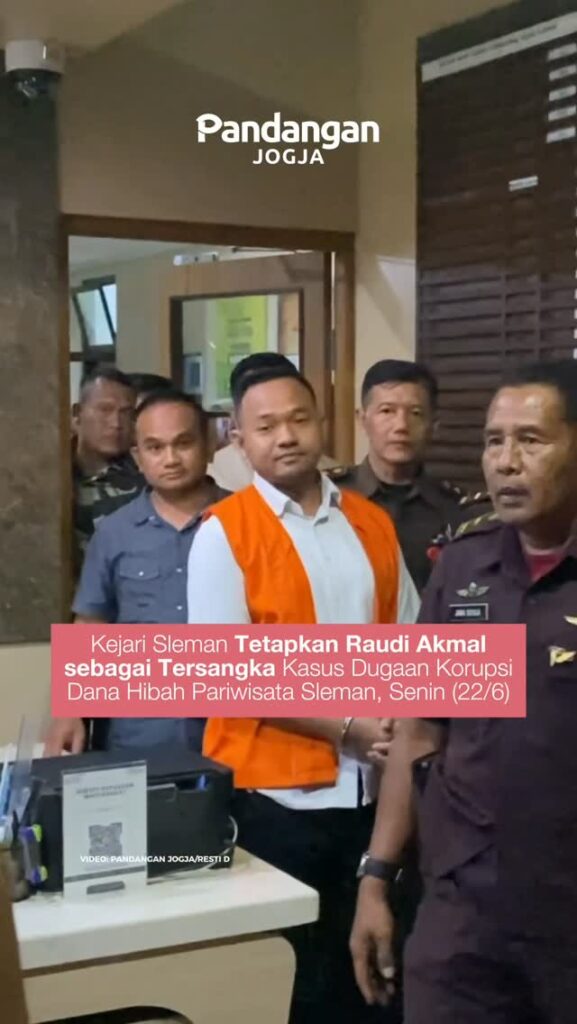 Kejari Sleman Tetapkan Raudi Akmal sebagai Tersangka Kasus Dugaan Korupsi Dana Hibah Pariwisata Sleman