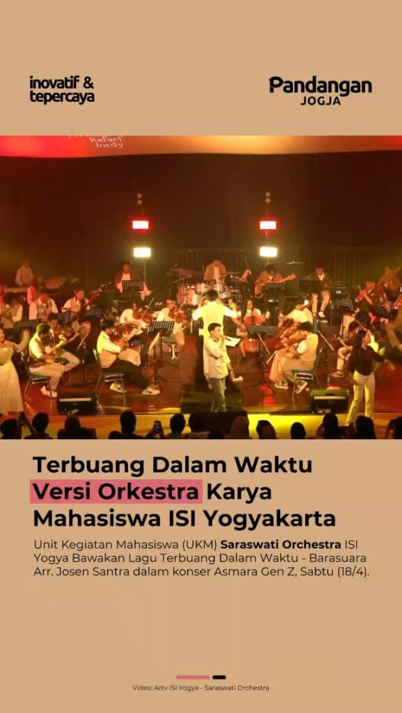 Terbuang Dalam Waktu Versi Orkestra Karya Mahasiswa ISI Yogyakarta