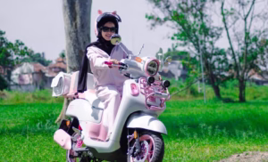 Uniknya Tren Modifikasi Motor Perempuan di Yogyakarta