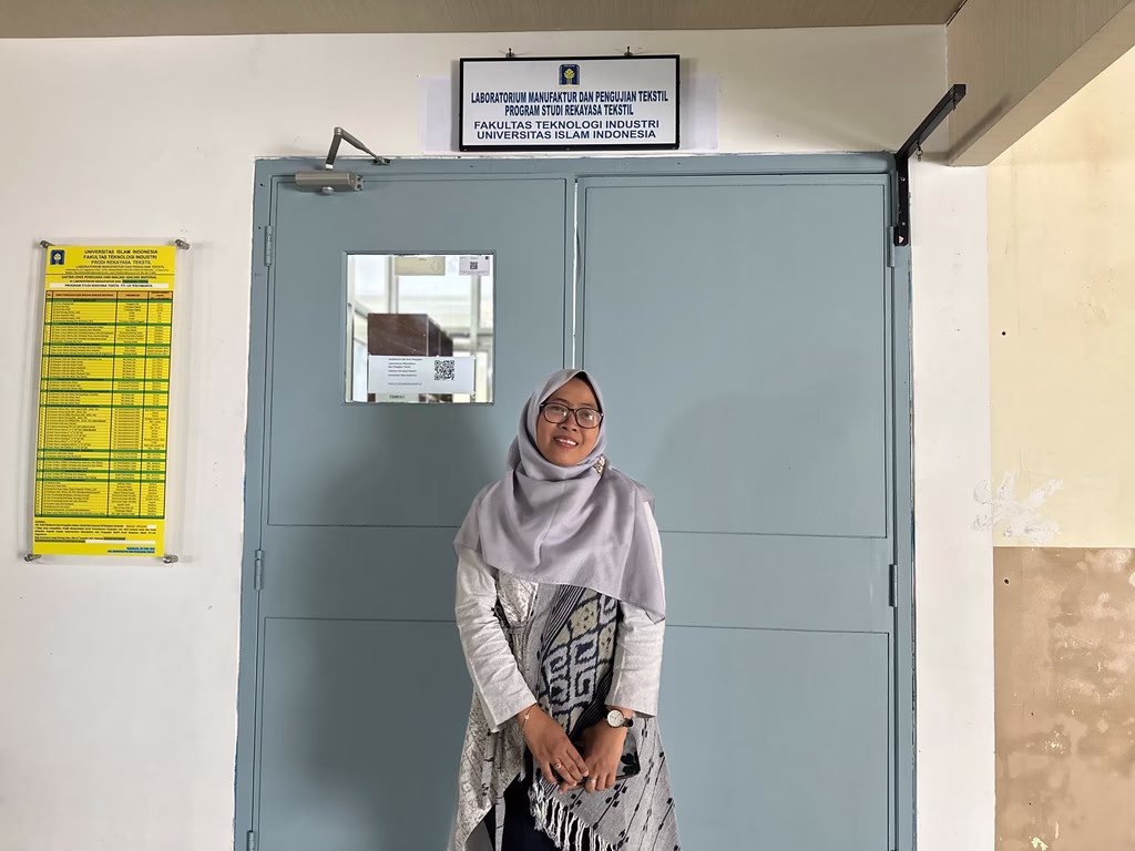 Kepala Program Studi Rekayasa Tekstil UII, Rina Afiani Rebia