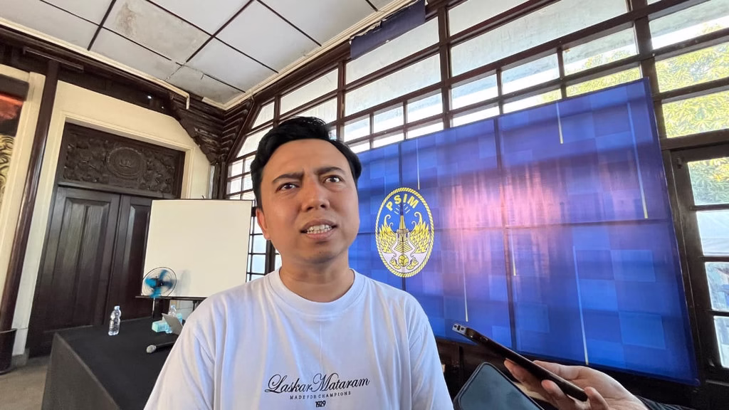 Manajer PSIM Jogja, Iksan Mahar.