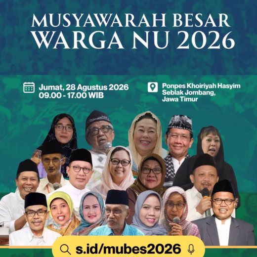 Jelang Muktamar ke-35 NU, Mubes Warga NU Digelar di Jombang 28 Agustus