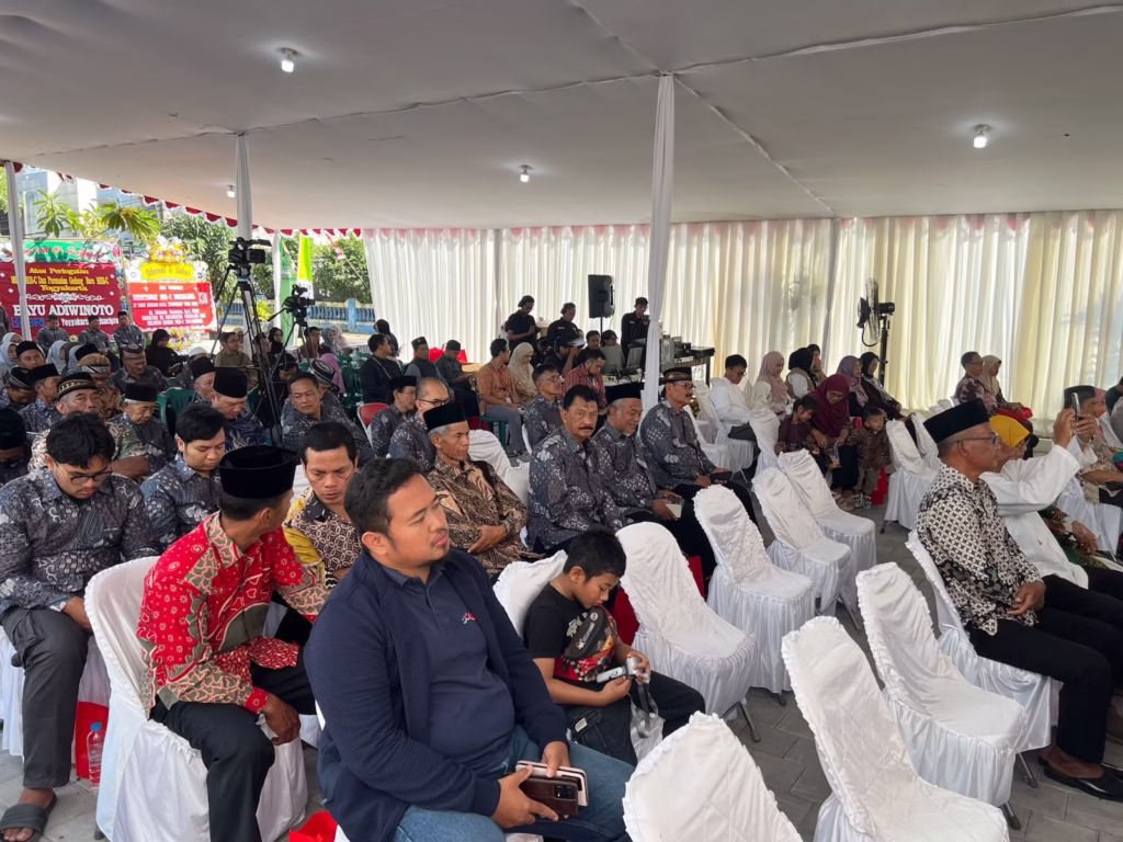 Suasana acara milad ke-27 dan peresmian gedung baru MER-C Yogyakarta