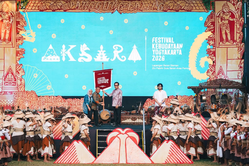 Pembukaan Festival Kebudayaan Yogyakarta (FKY) 2026, di Lapangan Beran, Sleman