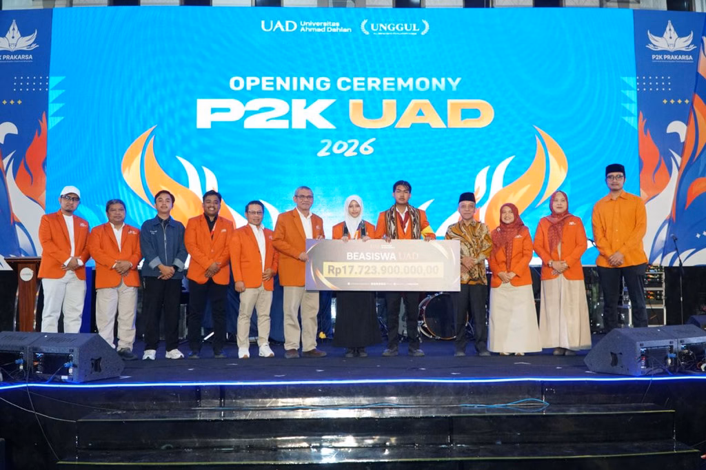 UAD Salurkan Rp17,7 Miliar untuk 10 Skema Beasiswa bagi Mahasiswa Baru