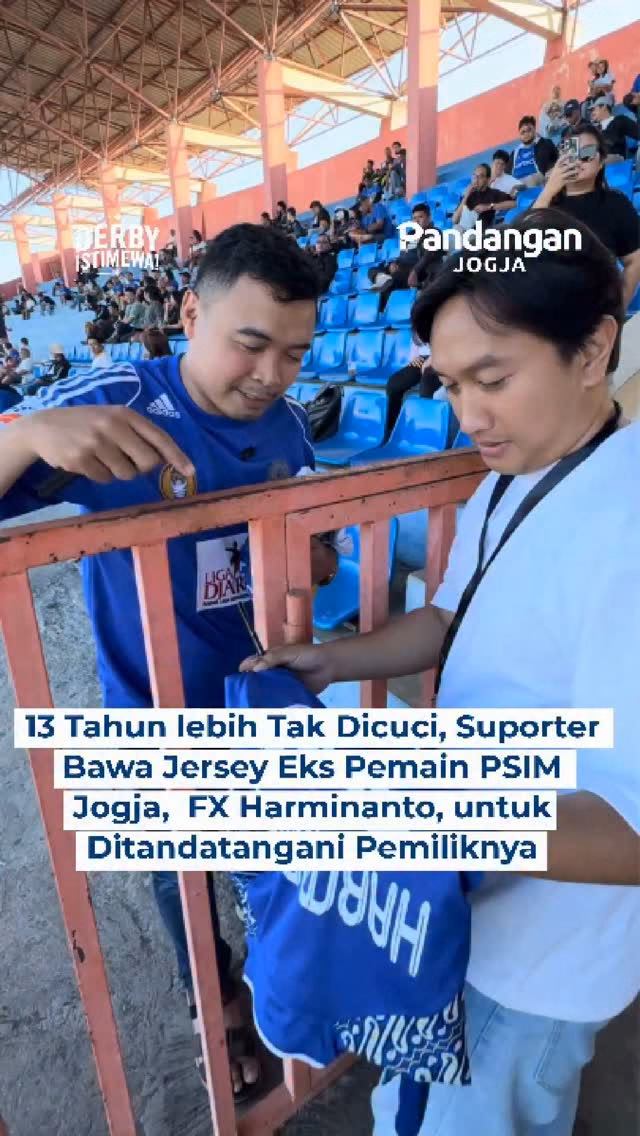 Jersey 13 Tahun Tak Dicuci demi Tanda Tangan FX Harminanto