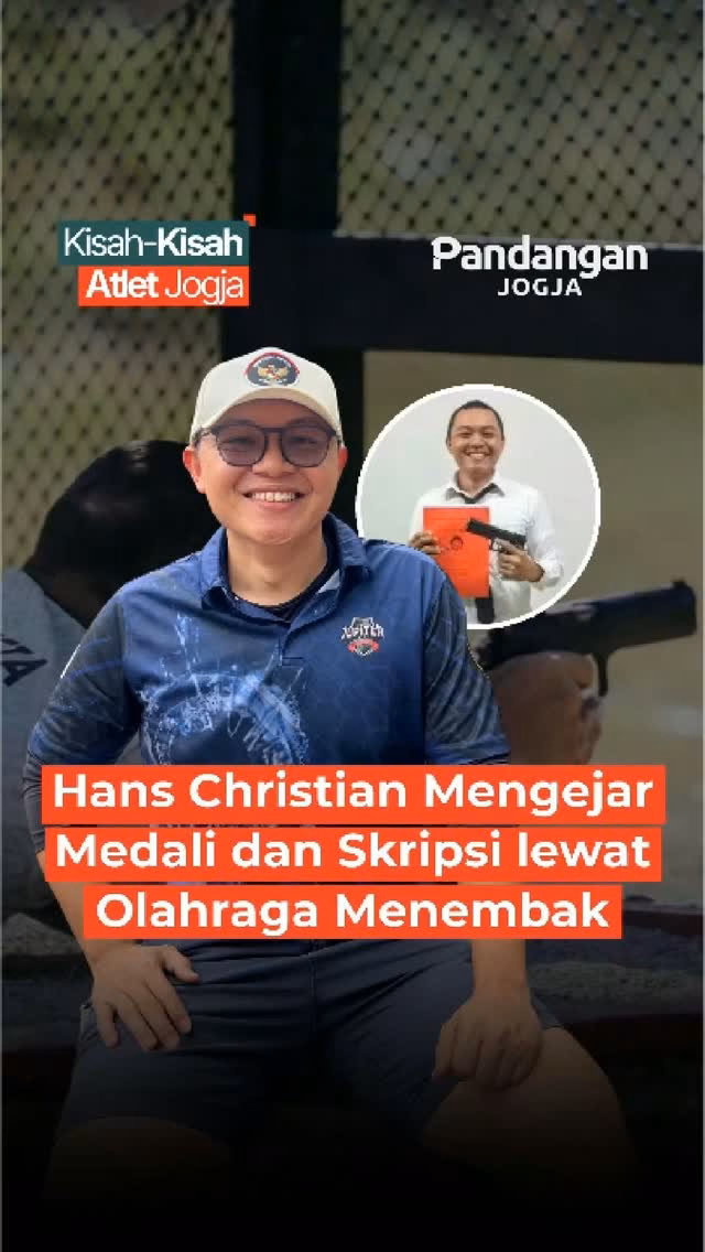 Hans Christian Mengejar Medali dan Skripsi lewat Olahraga Menembak