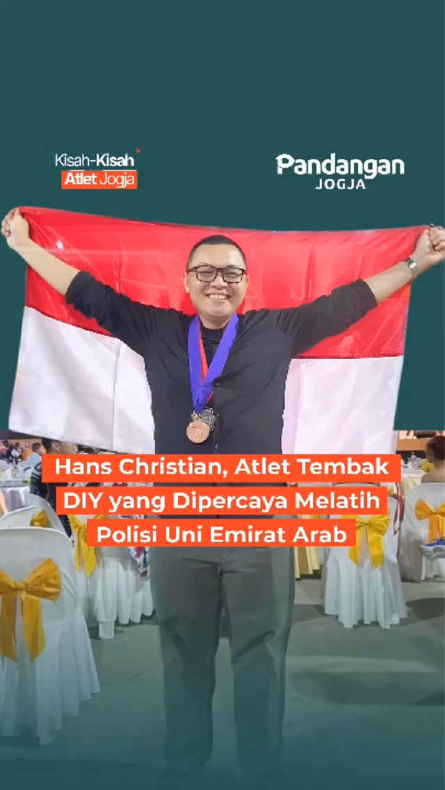 Hans Christian, Atlet Tembak DIY yang Dipercaya Melatih Polisi Uni Emirat Arab