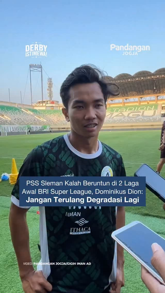 PSS Sleman Kalah Beruntun di 2 Laga Awal BRI Super League, Dominikus Dion: Jangan Terulang Degradasi Lagi
