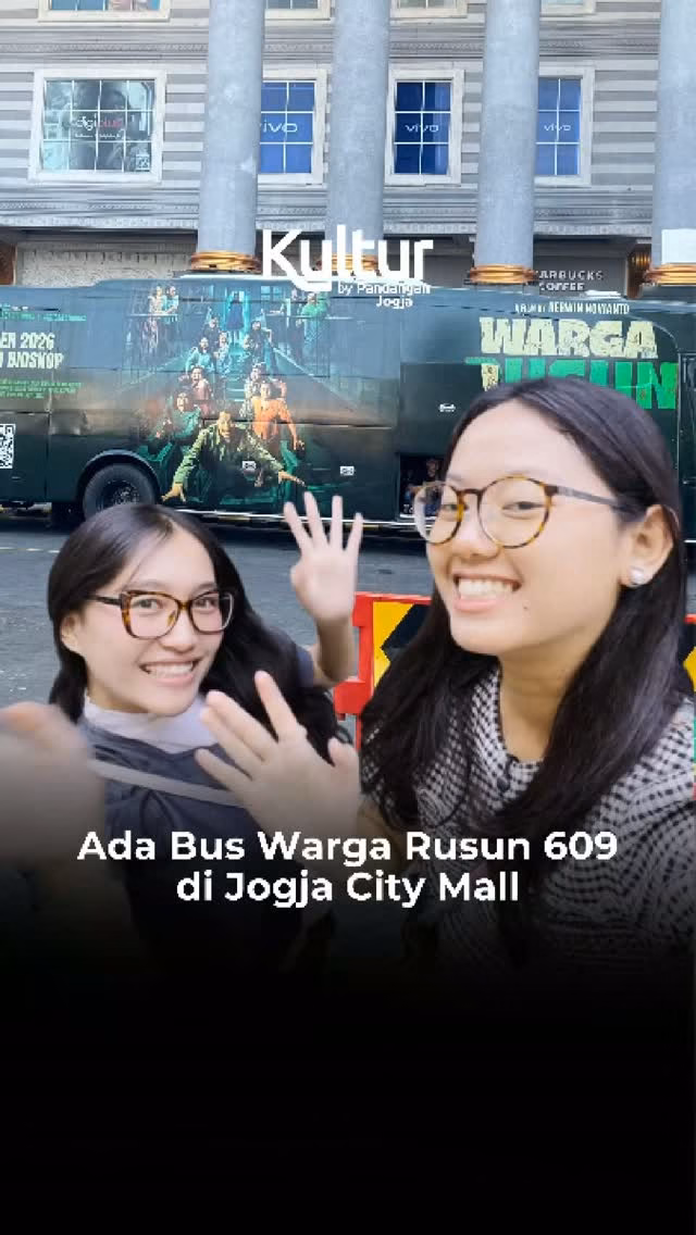 Ada Bus Warga Rusun 609 di Jogja City Mall