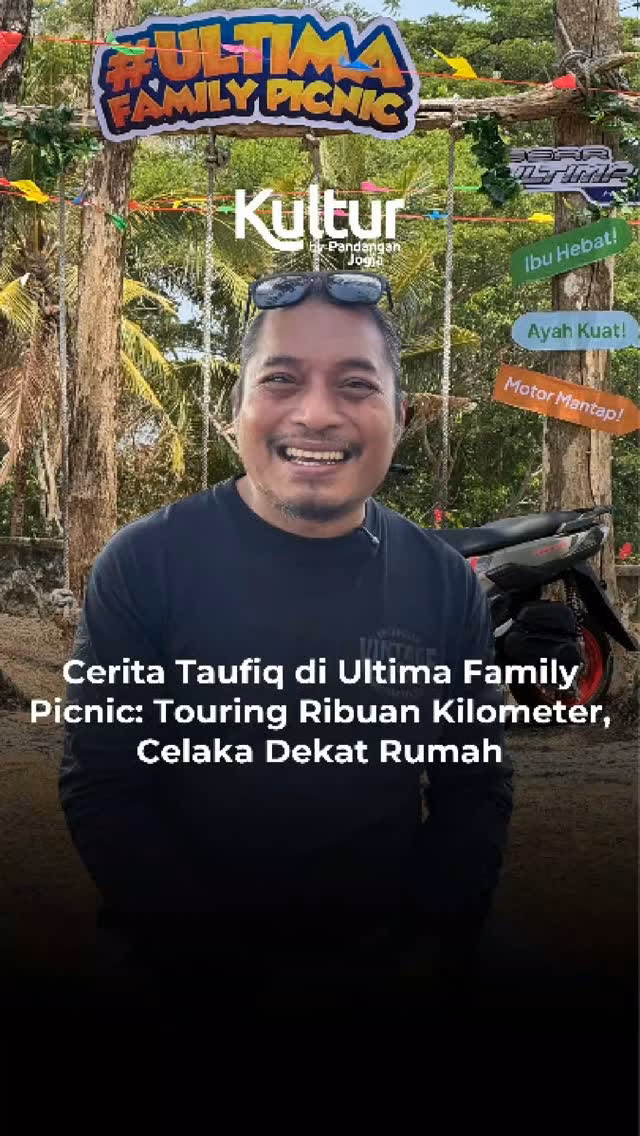 Cerita Taufiq di Ultima Family Picnic Touring Ribuan Kilometer, Celaka Dekat Rumah