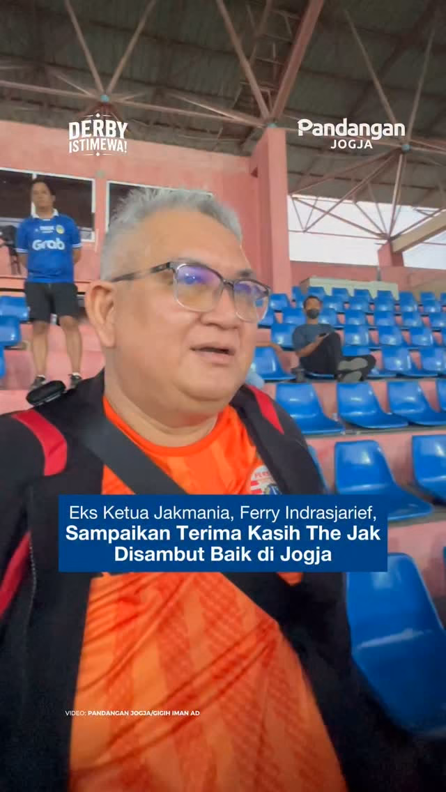 Eks Ketua Jakmania, Ferry Indrasjarief, Sampaikan Terima Kasih The Jak Disambut Baik di Jogja