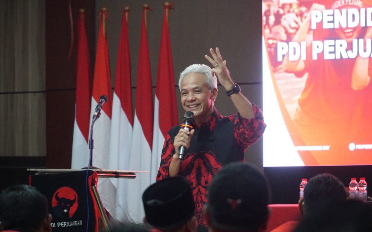 Gembleng Banteng Jogja, Ganjar: PDIP Harus Mendengarkan Suara Gen-Z