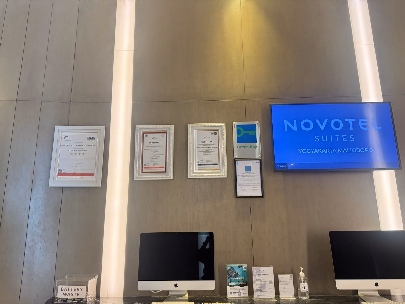 sertifikat-green-key-novotel-yogyakarta